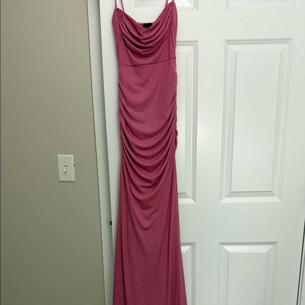 Feel like a real life Barbie in this formal dress!
